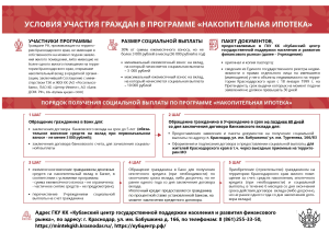 Накопительная ипотека