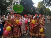 Карнавальное шествие киногероев состоялось в Краснодаре
