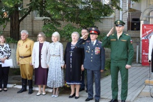 В СОШ № 2 открыли памятную доску Герою Советского Союза Алексею Маресьеву