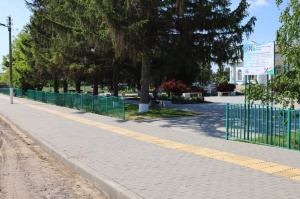 В Чепигинской завершили строительство тротуара