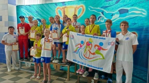 Во дворце спорта «Акватория» прошел турнир по плаванию