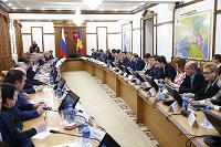 Члены Общественной палаты муниципального образования Брюховецкий район приняли участие в селекторном совещании по вопросу внесения изменений в Конституцию Росийской Федерации