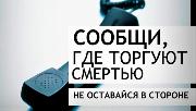 Сообщи, где торгуют смертью!