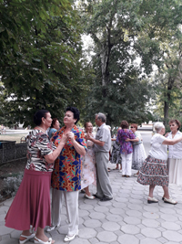 Парк, оркестр, танцы…