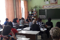  Полицейские Брюховецкого района организовали для школьных учителей мастер класс по предоставлению госуслуг в электронном виде