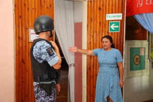 В Брюховецком районе провели учения для представителей участковых избирательных комиссий