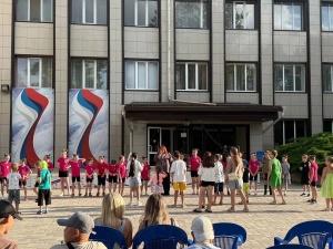 «Брюховецкий Арбат» порадовал жителей развлекательной программой