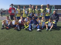 Брюховецкая юношеская сборная по футболу одержала очередную победу!