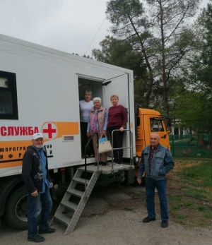 Выездная диспансеризация - в сельских поселениях района