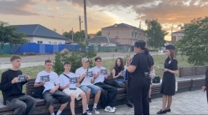 В Брюховецком районе полицейские совместно с казачеством и добровольными дружинниками провели масштабный профилактический рейд
