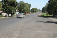 В Брюховецком сельском поселении продолжается текущий ремонт асфальтовых и гравийных дорог