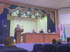 Глава Новоджерелиевского сельского поселения Ольга Ткаченко отчиталась о работе в 2021 году