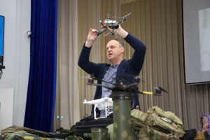 В Брюховецком аграрном колледже прошло профориентационное мероприятие, посвященное перспективам работы в сфере беспилотной авиации