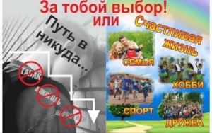 Профилактика правонарушений, употребления спиртных напитков, курительных смесей и наркотических средств несовершеннолетними.