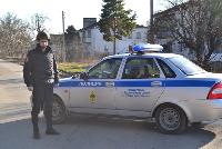 Полицейские  Брюховецкого района провели предвыборные учебные мероприятия по пресечению террористического акта на избирательном участке 