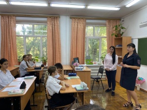 Сотрудники полиции провели акцию правовой направленности, приуроченную к «Дню знаний»