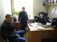 Полицейские и общественники Брюховецкого района приняли участие в акции «Неделя правового консультирования граждан» 