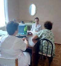 Краевые врачи-кардиологи провели прием в Брюховецком районе