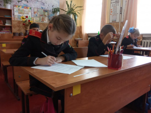 Более полутысячи брюховецких школьников написали «Казачий диктант»
