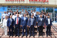 Выездное совместное заседание комитетов ЗСК и СМД по вопросам имущественных и земельных отношений состоялось в Крыловском районе 