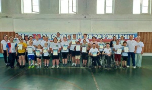 В спорткомплексе «Атлант» прошли традиционные «Веселые старты»
