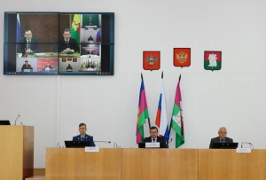 В Брюховецком районе прошло заседание районной Антитеррористической комиссии