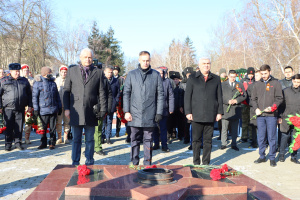 Брюховецкий район отметил годовщину со дня освобождения