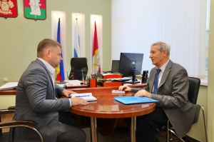 Андрей Куприн встретился с детским поэтом Владимиром Нестеренко
