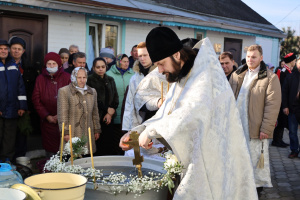 Брюховчане отметили праздник Крещения Господня