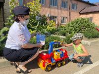 Госавтоинспекторы Брюховецкого района провели мероприятие «Марафон детской дорожной безопасности»