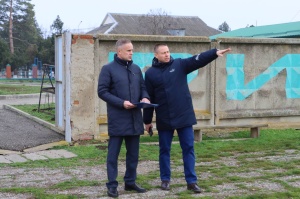 В станице Новоджерелиевской отремонтируют стадион