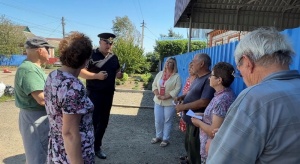 В Брюховецком районе состоялся сход граждан