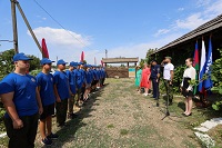 Стартовала первая смена оборонно-спортивного лагеря ДОСААФ «Будущий воин-2024»