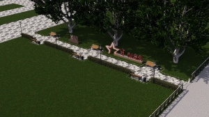 Визитная карточка Проекта местных инициатив "Благоустройство общественной территории аллеи памяти в с. Новое Село Брюховецкого района"