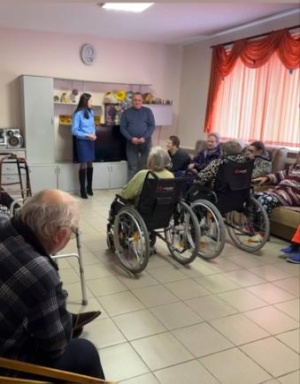 Работниками прокуратуры Брюховецкого района осуществлен прием в ГБУ СО КК «Брюховецкий дом-интернат для престарелых и инвалидов»