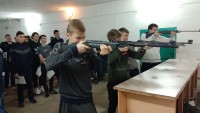 В Брюховецком районе прошли соревнования по стрельбе из пневматической винтовки