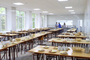 Завершен капитальный ремонт в пищеблоках школ