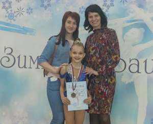 В Медведовской прошел Открытый турнир по художественной гимнастике «Зимняя грация»