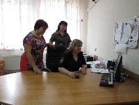 Полицейские Брюховецкого района провели мастер-класс для граждан по получению госуслуг в электронном виде
