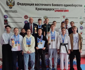 Брюховецкие каратисты завоевали призовые места по "Сетокан"