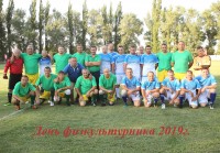 Ветераны Брюховецкого футбола сыграли товарищеский матч в Калининской