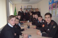 Штаб Брюховецкого отделения «Союз казачьей молодежи Кубани» начал свою работу