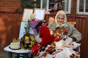 Участнице Великой Отечественной войны Ирине Герасимовне Семёновой исполнился 101 год!