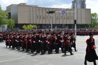 Брюховецкие казаки приняли участие в параде Кубанского казачьего войска 