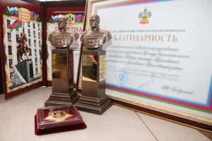 В Брюховецком районе подведены итоги конкурса памяти маршала Г. К. Жукова