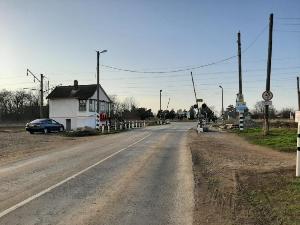 Внимание! Ремонтные работы на железнодорожном переезде