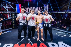 Богдан Коваленко - победитель международного турнира по MMA