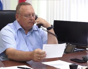 На прямой линии с Владимиром Мусатовым: глава района ответил на вопросы брюховчан