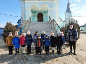 Учащиеся казачьей школы побывали на экскурсии в Покровском храме 