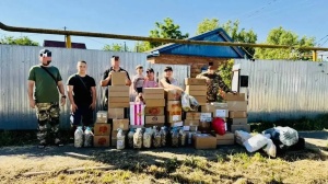 Очередную партию гуманитарной помощи отправили в зону СВО